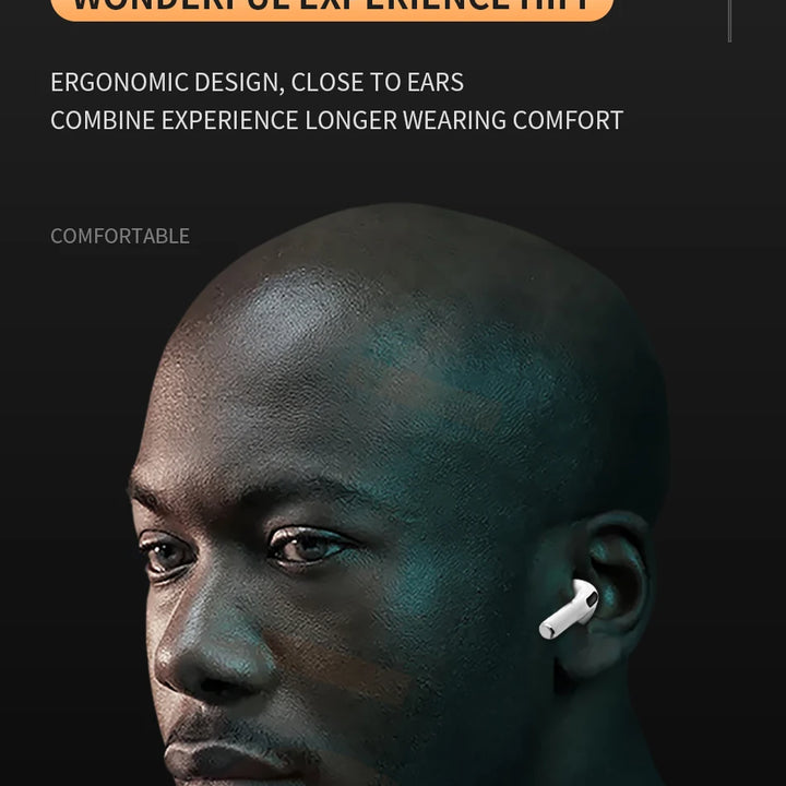 Pro 6 TWS Bluetooth Earbuds - Stereo Sound & Charging Case