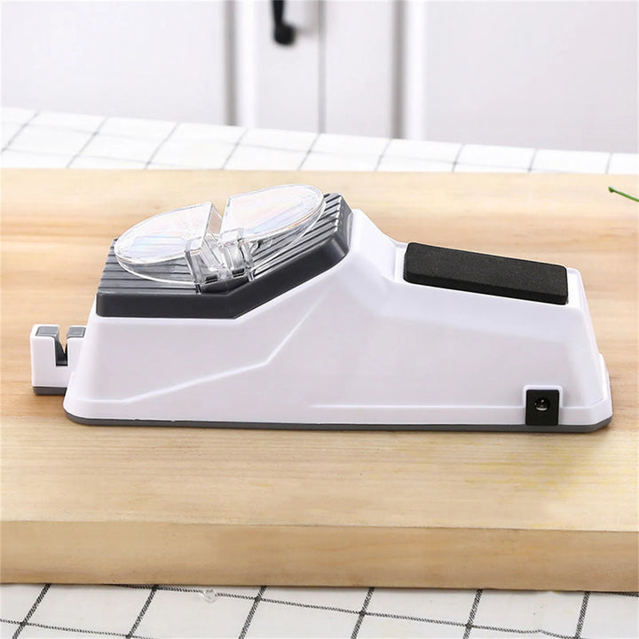 Electric Knife Sharpener – 5-Second Fast Sharpening & Polishing Tool for All Kitchen Knives