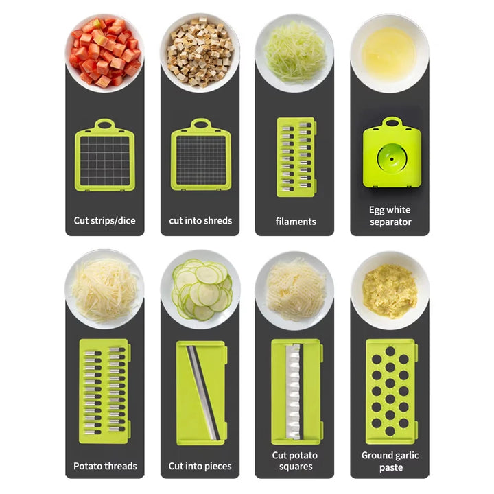 16-in-1 Vegetable Chopper & Slicer for Kitchen Essentials
