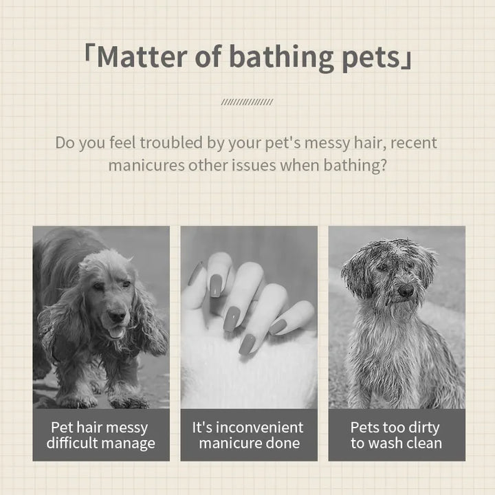 Pet Spray Grooming Comb – De-shedding & Styling Tool for Dogs and Cats