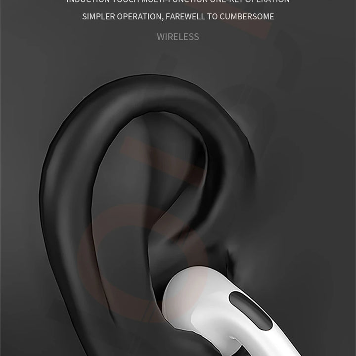 Pro 6 TWS Bluetooth Earbuds - Stereo Sound & Charging Case