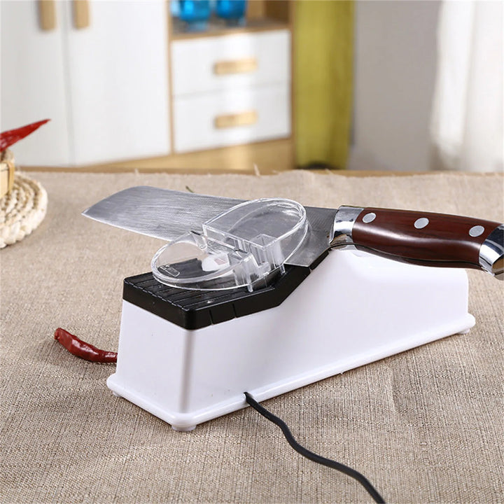 Electric Knife Sharpener – 5-Second Fast Sharpening & Polishing Tool for All Kitchen Knives