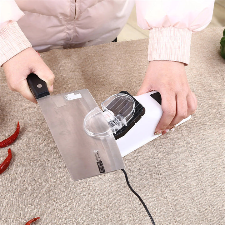 Electric Knife Sharpener – 5-Second Fast Sharpening & Polishing Tool for All Kitchen Knives