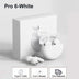 Pro 6 TWS Bluetooth Earbuds - Stereo Sound & Charging Case